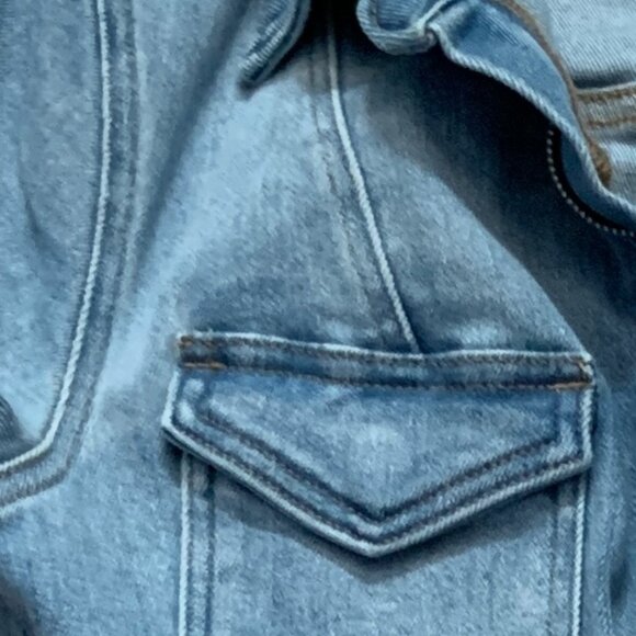 Women's Good American Fit For Success Jumpsuit Denim Jean Light Blue Size M - Picture 15 of 15